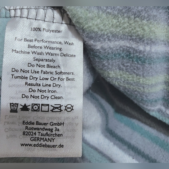 New Eddie Bauer Quarter Zip Soft Fleece Pullover - Picture 7 of 8